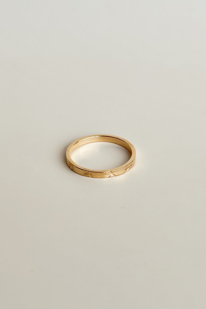 Sienna Slim Star Ring