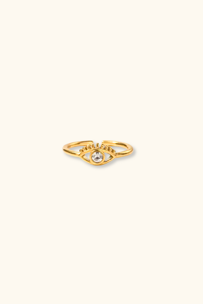 Nina Eye Ring | Adjustable