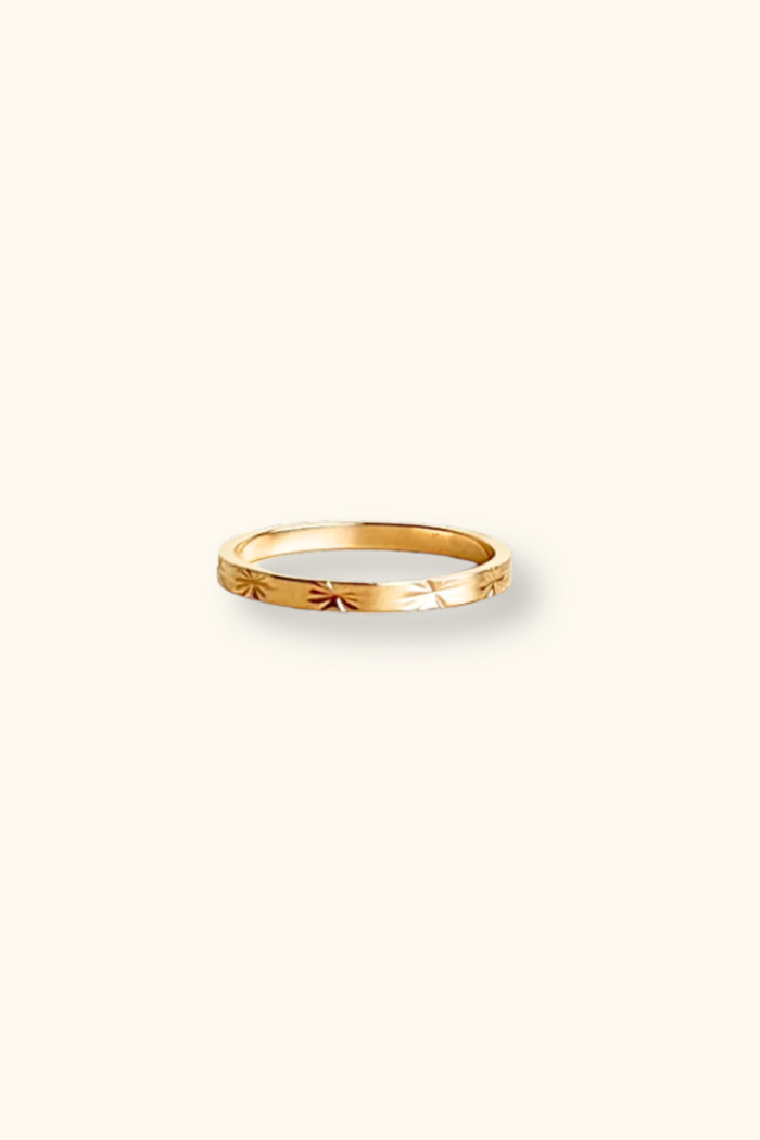 Sienna Slim Star Ring