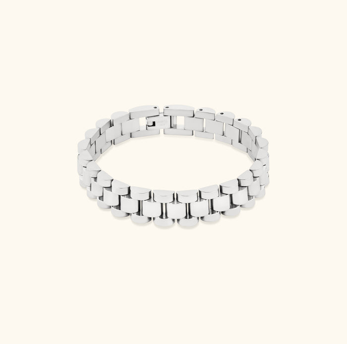 Zara Watch Band Bracelet | Silver