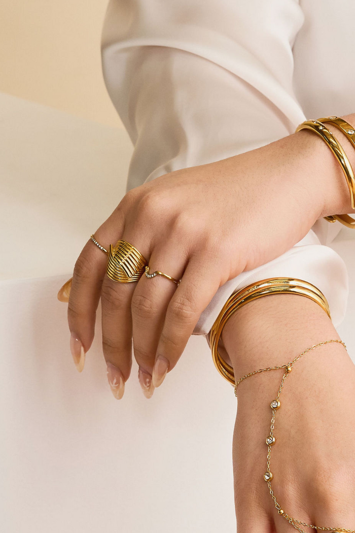 Cecilia Textured Ring
