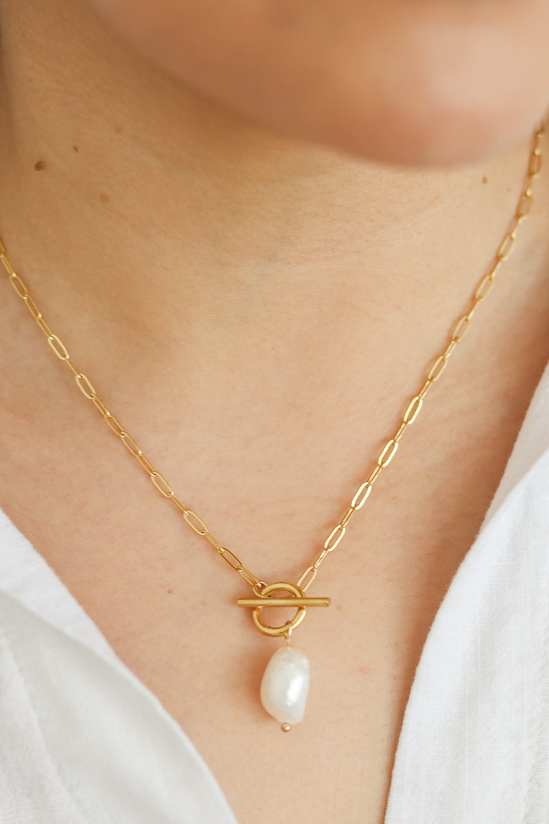 Ocean Necklace | 18K Gold Plated – Blush & Bliss