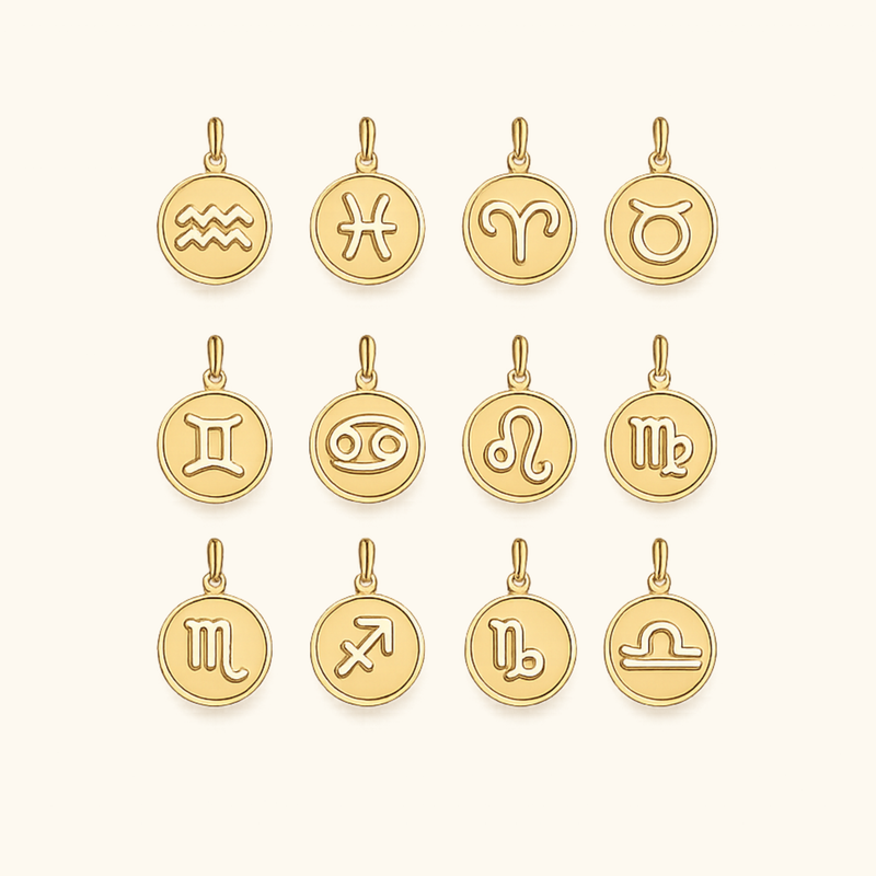 Zodiac Sign Charms
