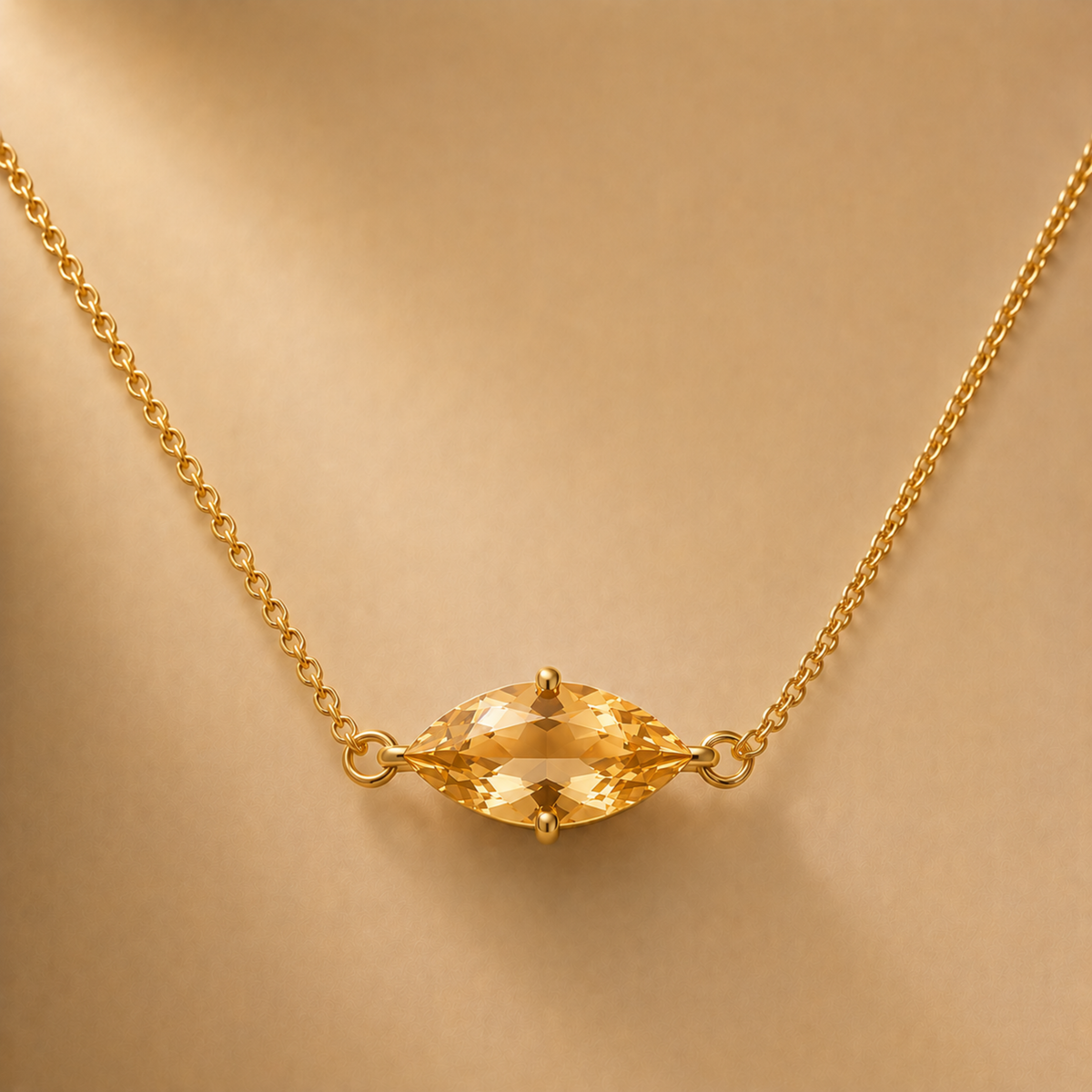 Celeste Birthstone Necklace
