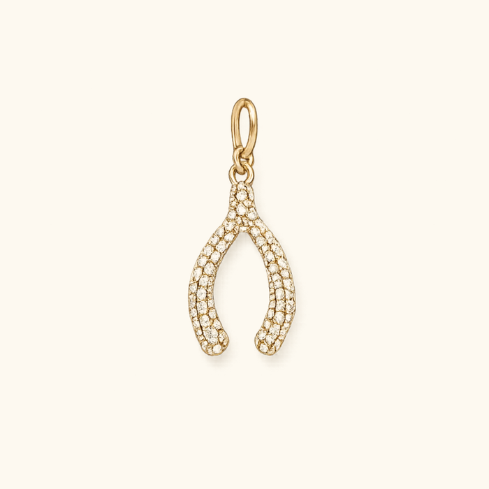 Wishbone Charm