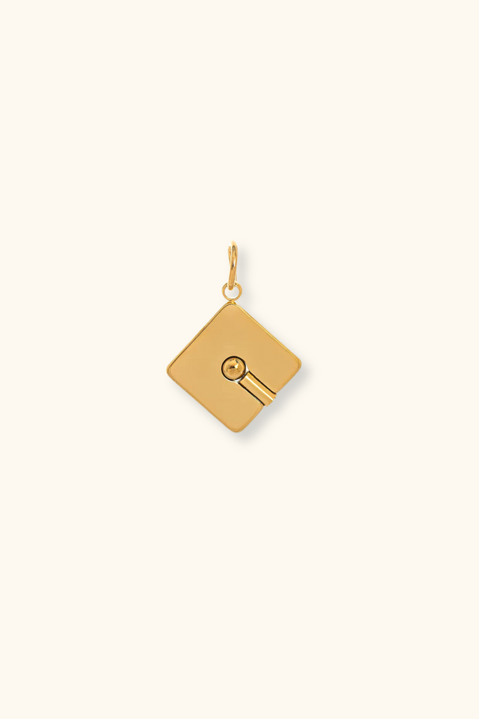 Graduation Cap Charm