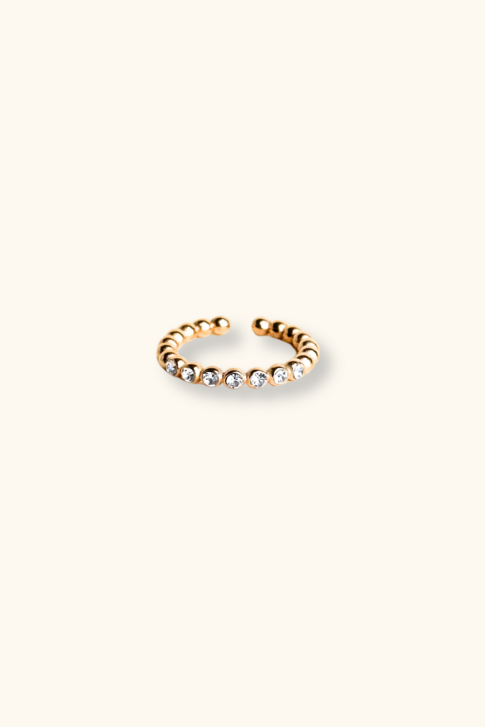 Alina Dot Ring | Adjustable | PVD 18K Gold Plated