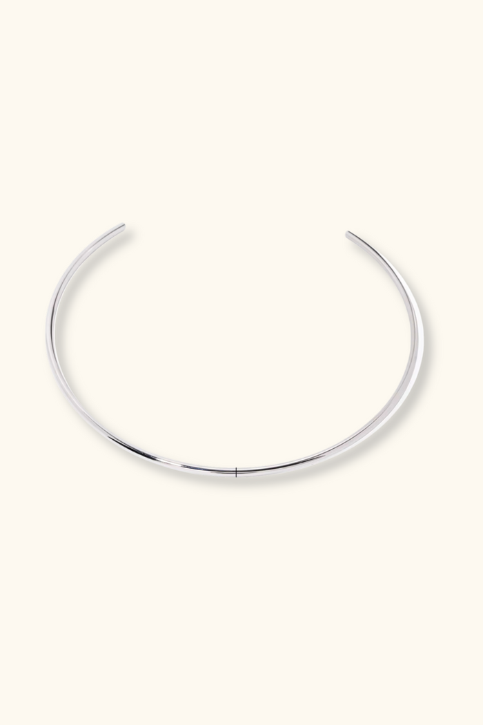 Kim Collar Choker - Silver