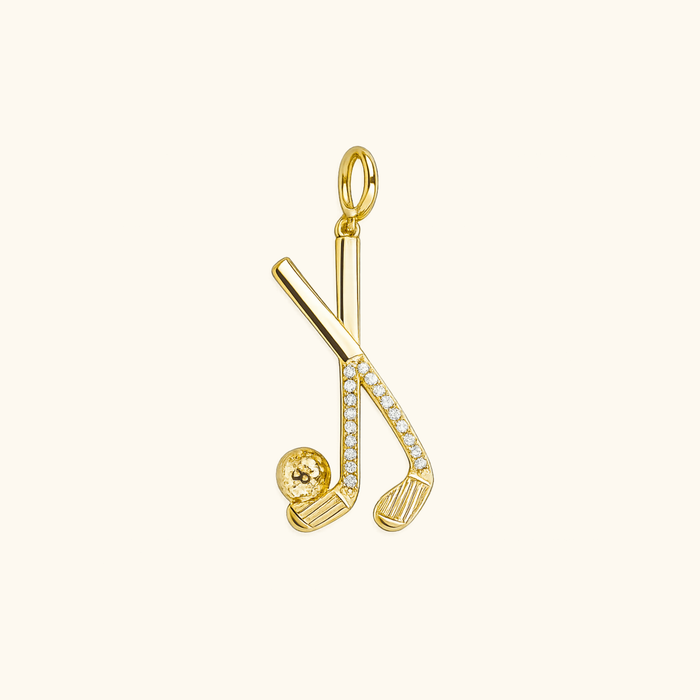 Ice Hockey Charm