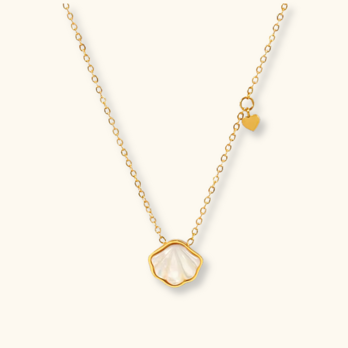 Lily White Shell Necklace
