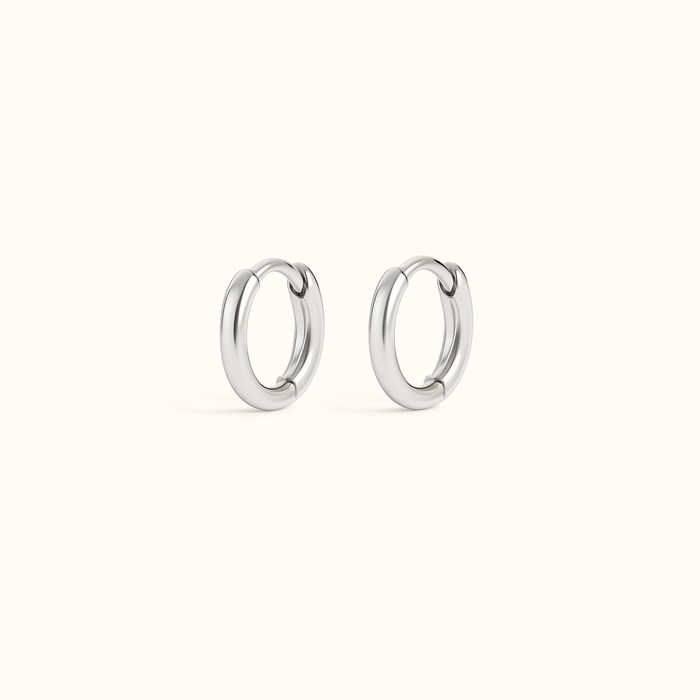 Joy Huggies | 12mm | Silver