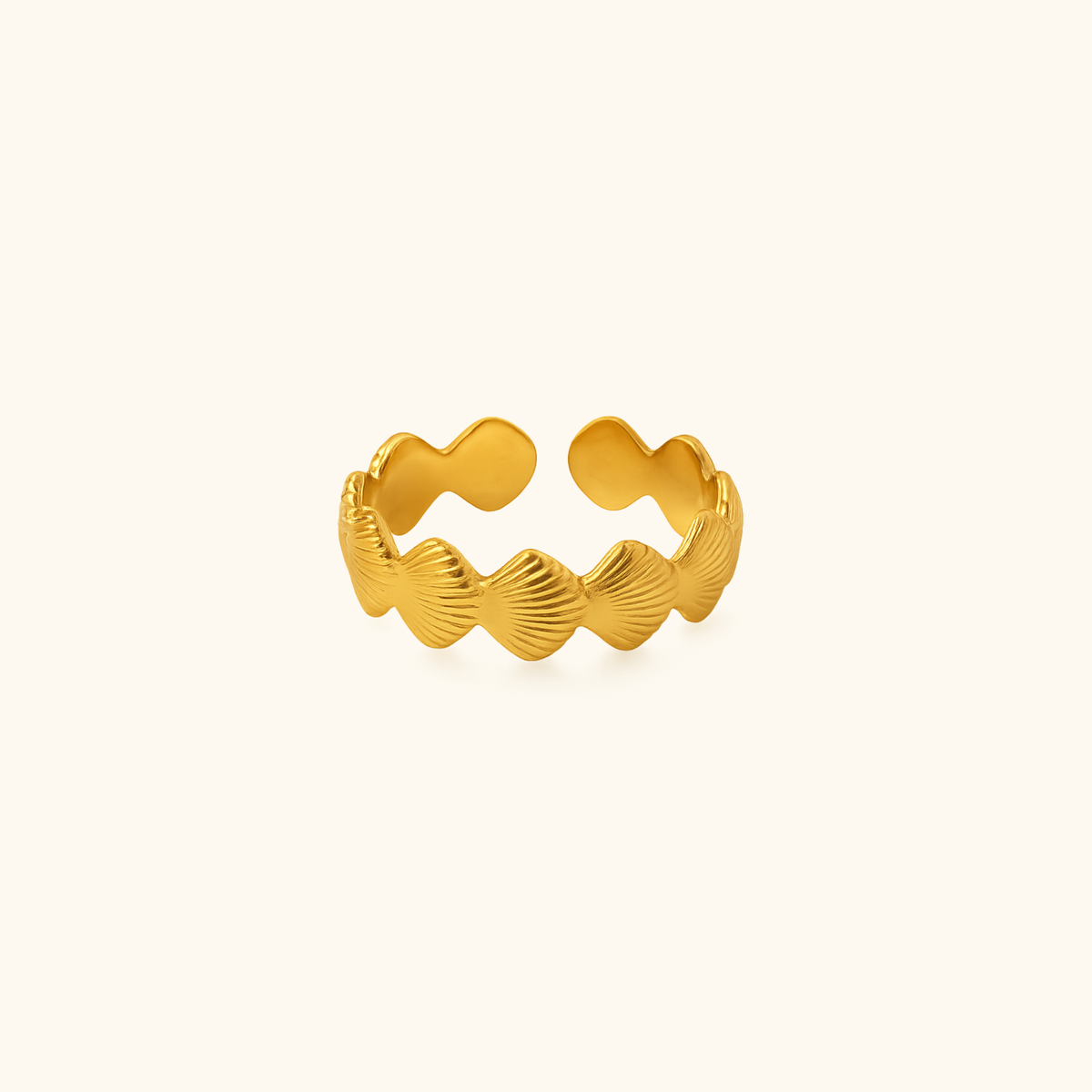 Serena Shell Ring | Adjustable