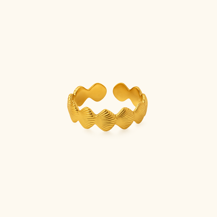 Serena Shell Ring | Adjustable