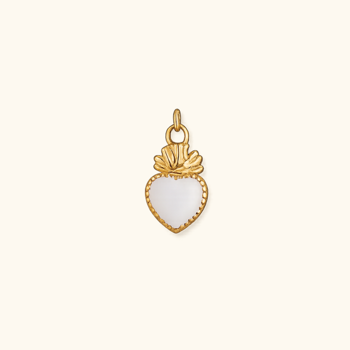 3D Heart Charm