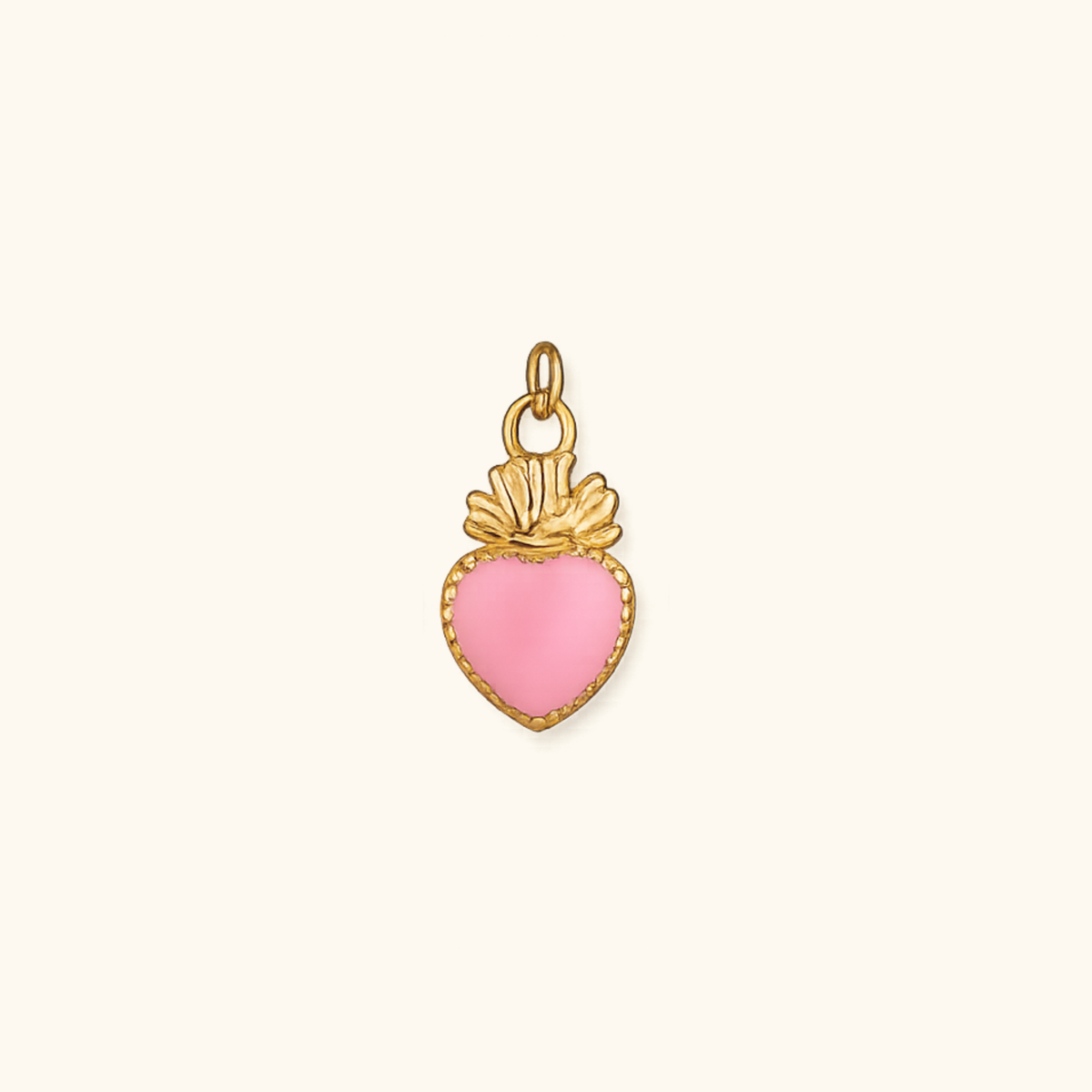 3D Heart Charm