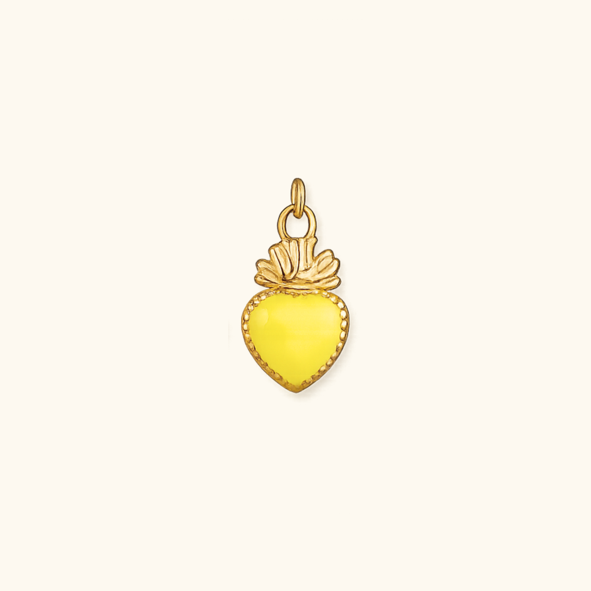 3D Heart Charm