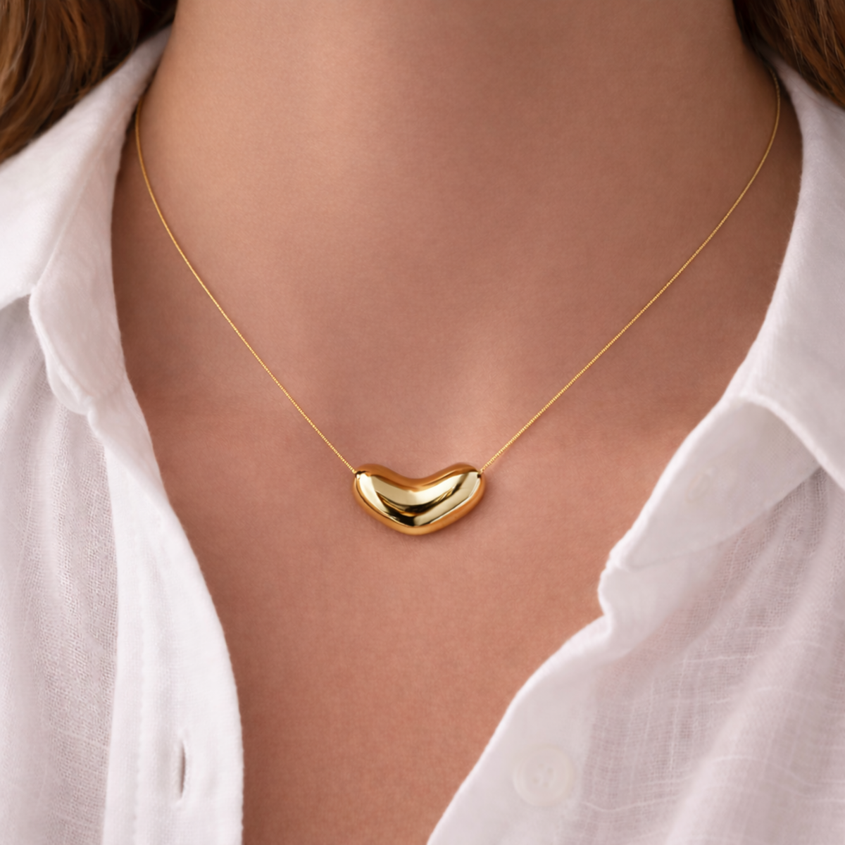 Lumi Pebble Necklace