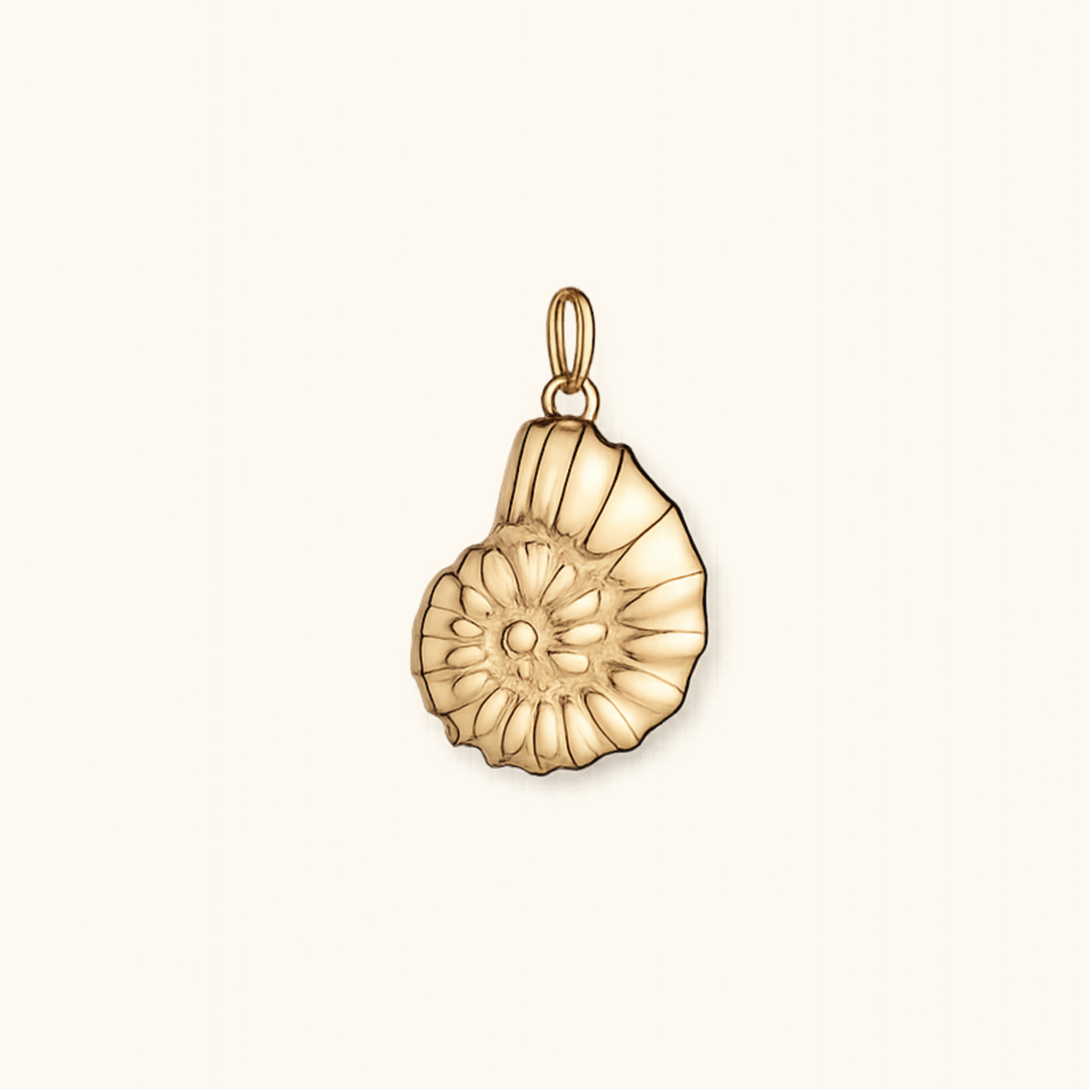 Spiral Shell Charm