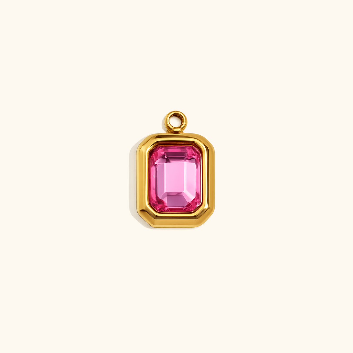 Pink Jewel Charm