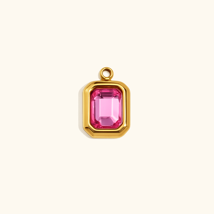 Pink Jewel Charm