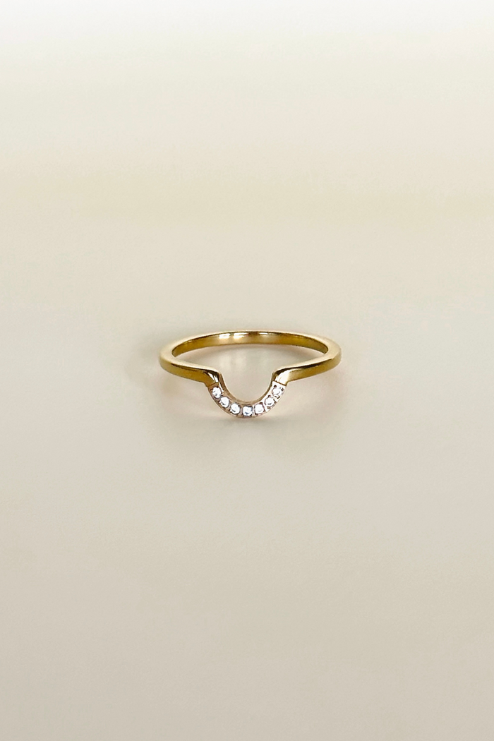 Dainty rings 2025 white gold