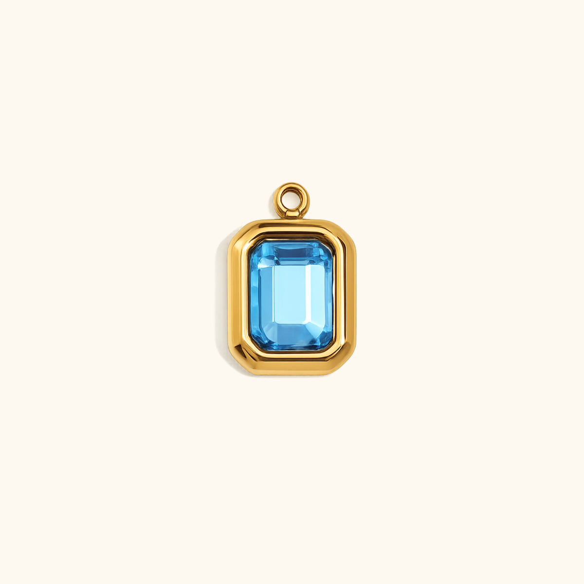 Blue Jewel Charm