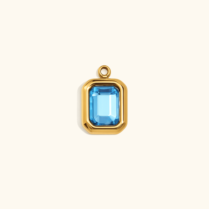 Blue Jewel Charm