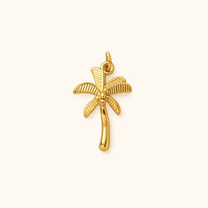 Miami Palm Tree Charm