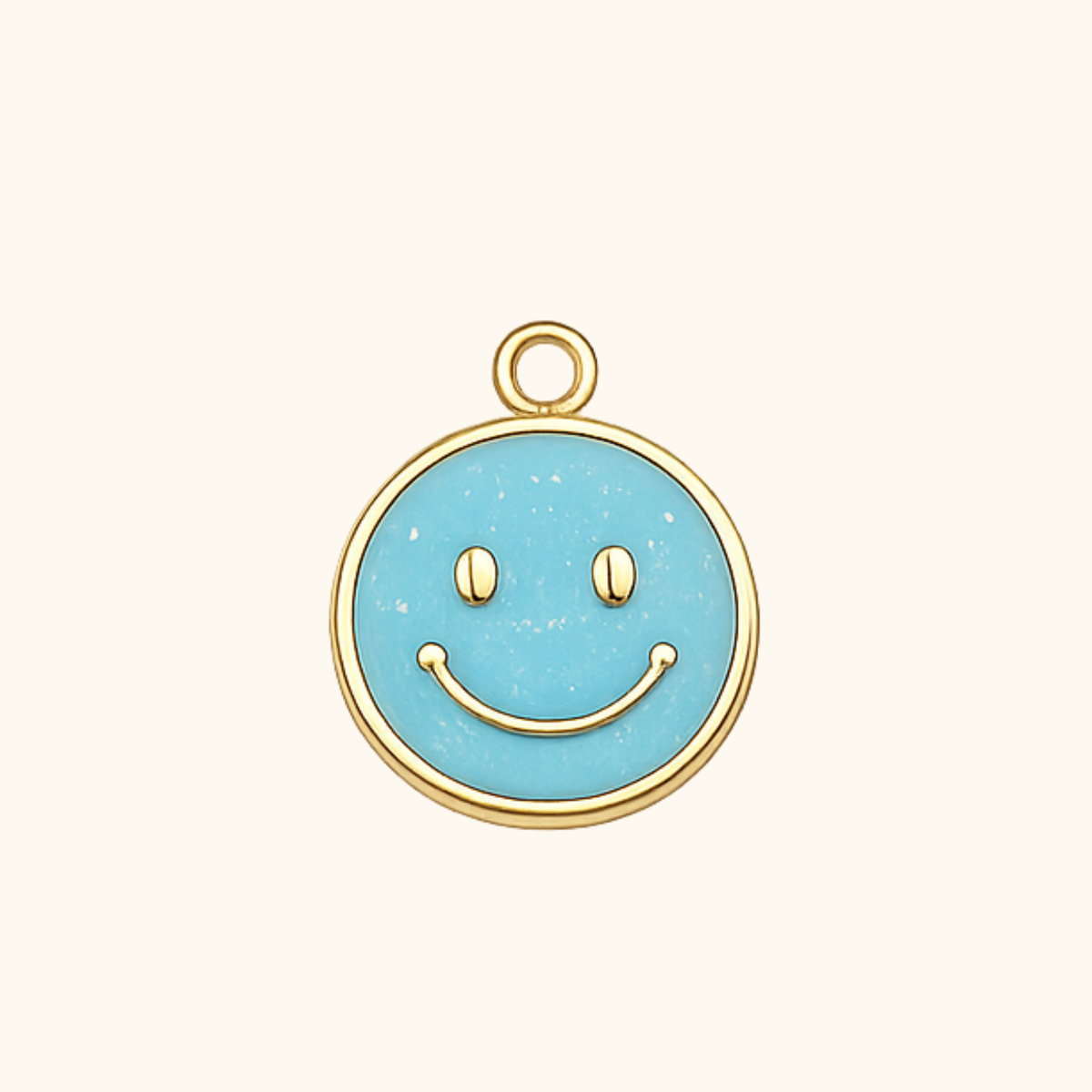 Smiley Face Charm - With Color