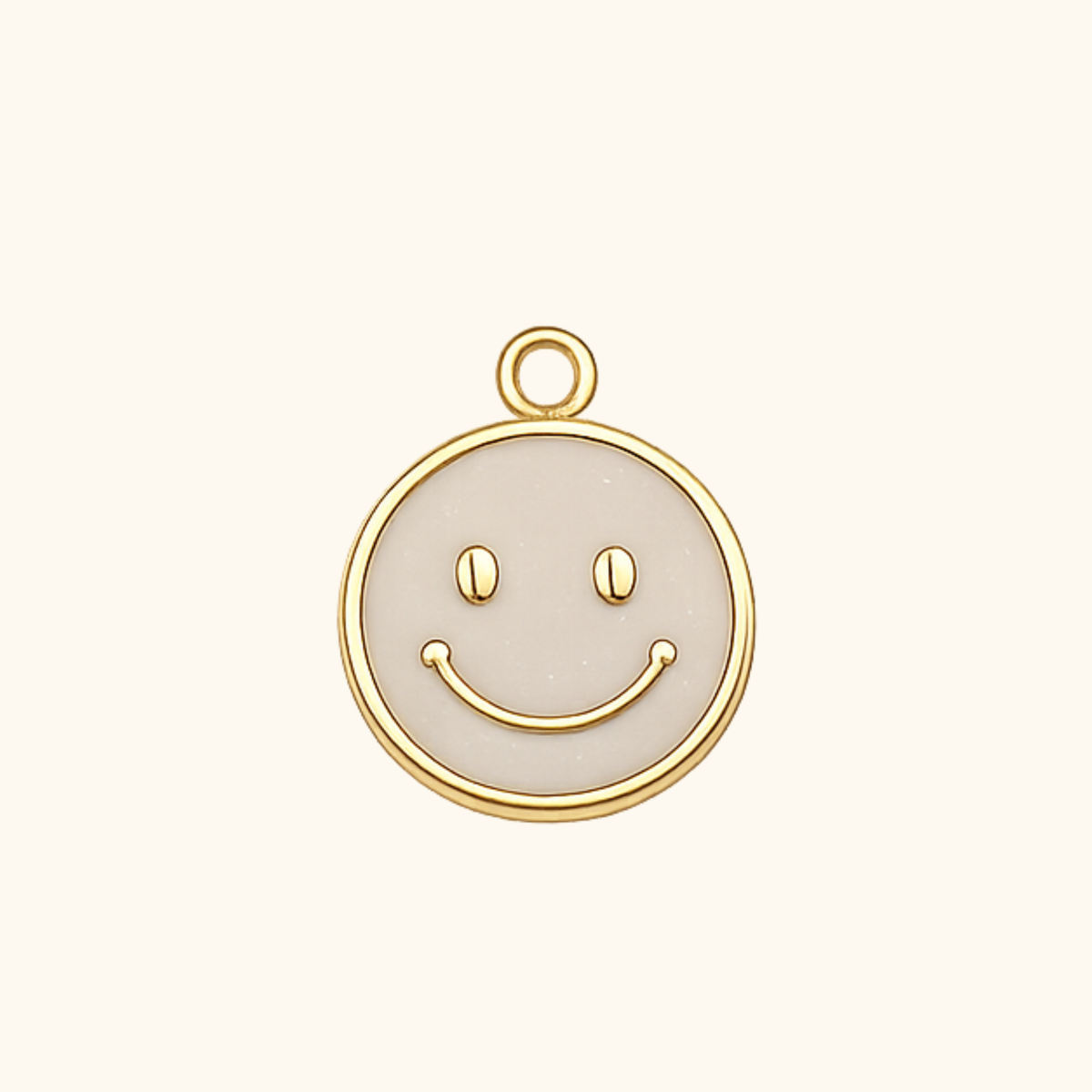 Smiley Face Charm - With Color