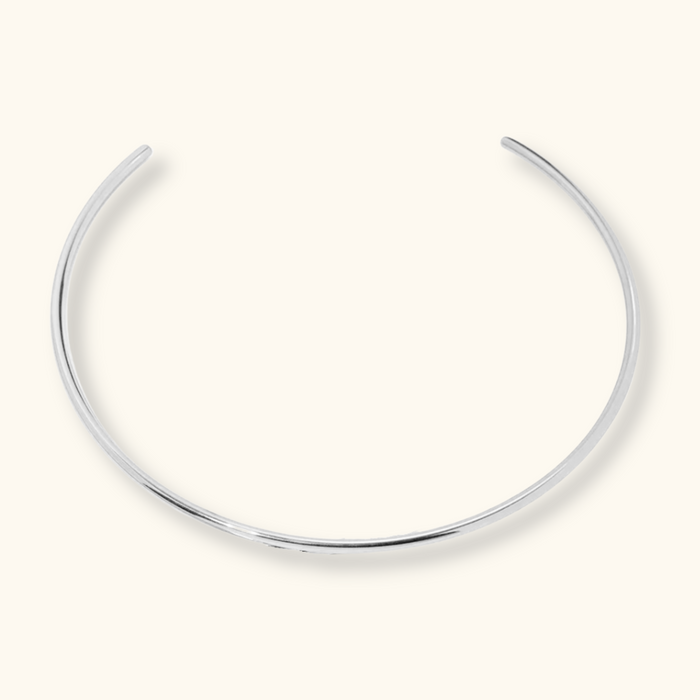 Kim Collar Choker | Silver