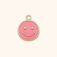 Smiley Face Charm - With Color