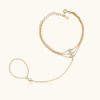 Marina Multi-Layered Hand Chain