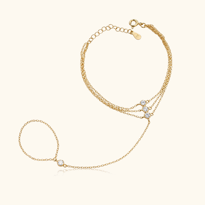 Marina Multi-Layered Hand Chain