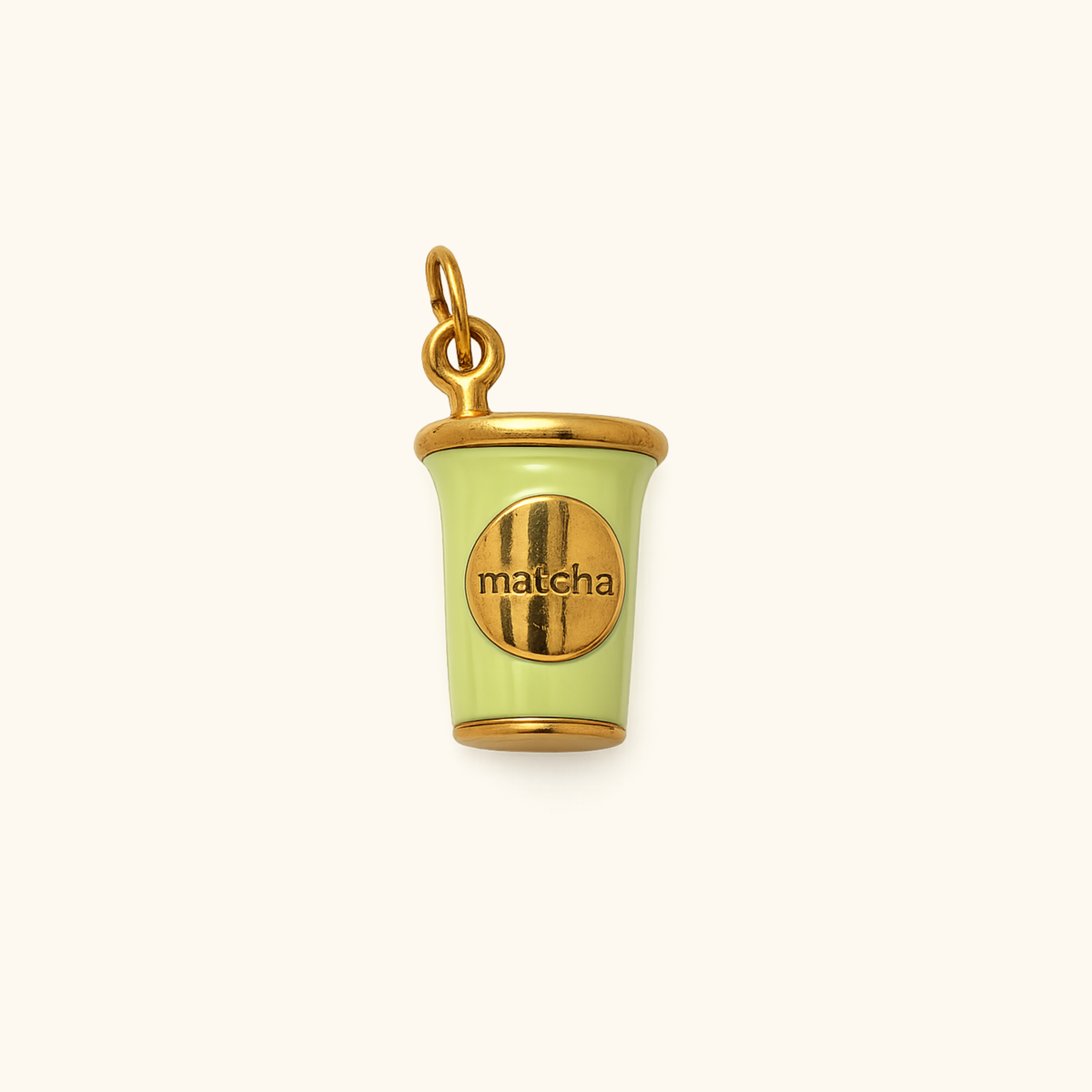 Matcha Cup Charm