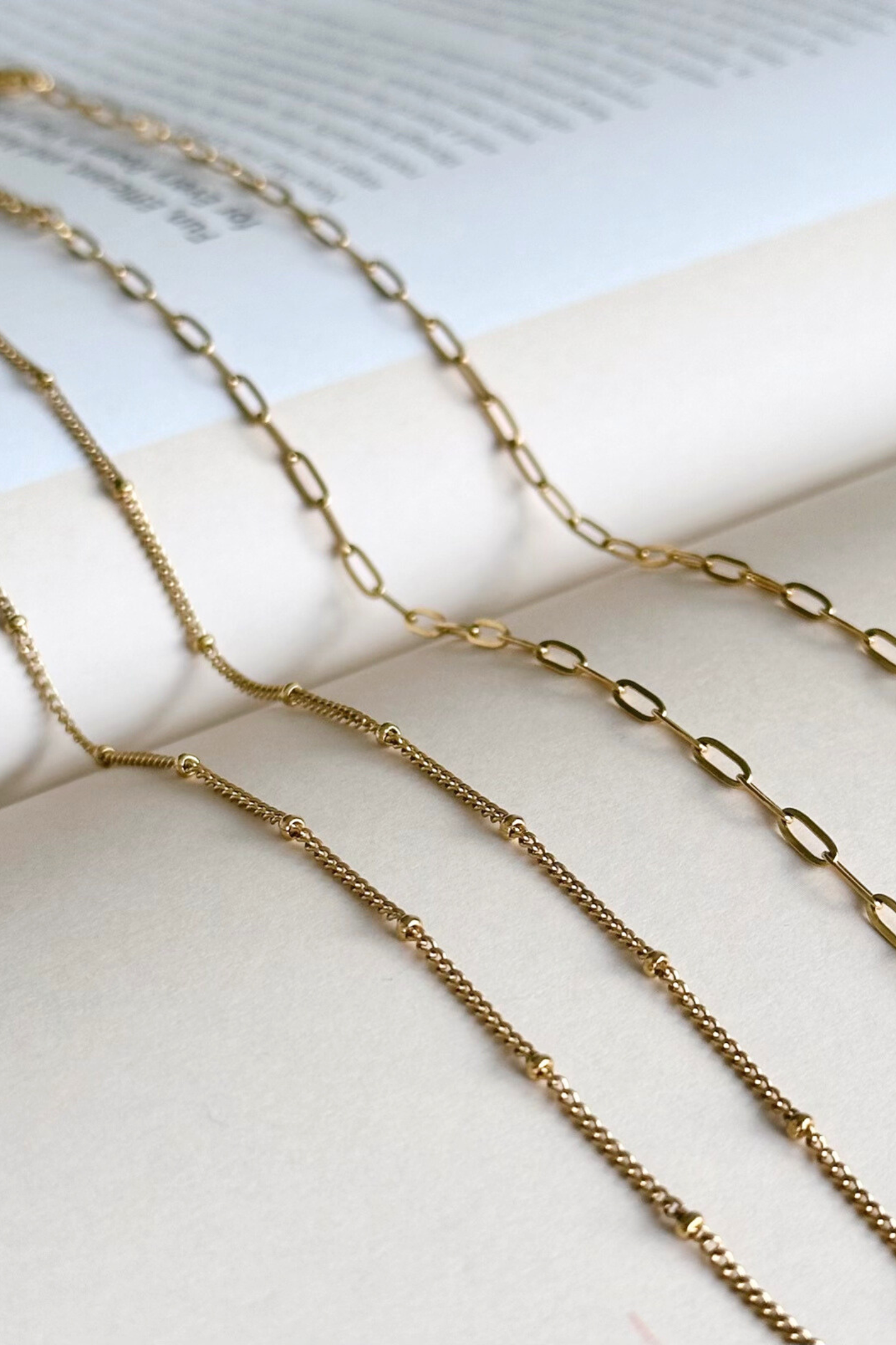 Pvd gold plated best sale chains