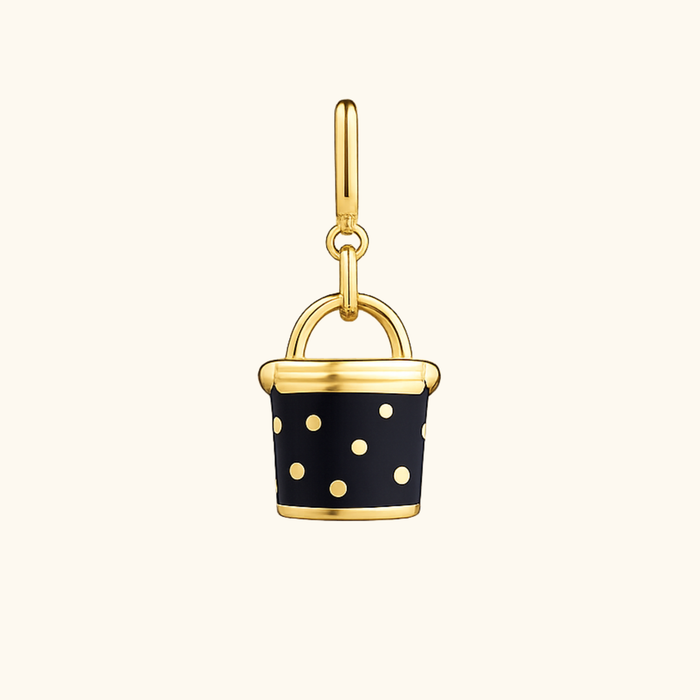 Polka Dot Bag Charm