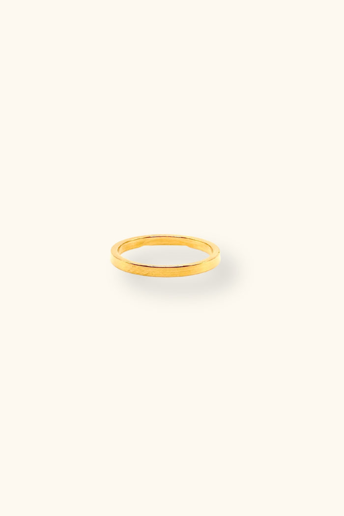 Faye Flat Band Ring | 2mm