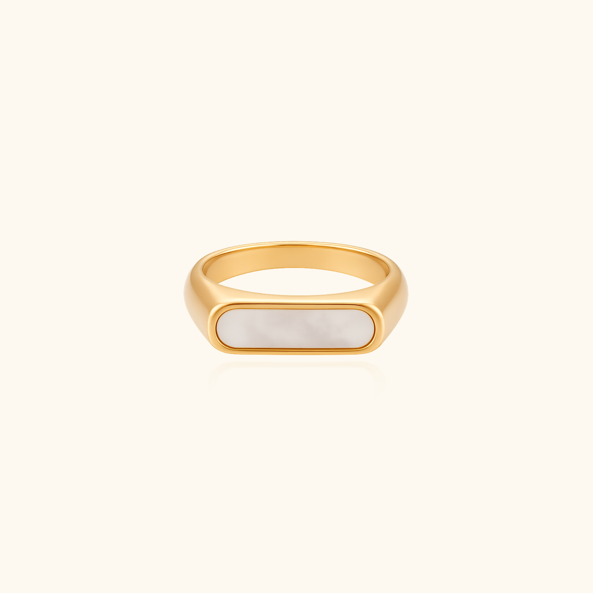 Emelia White Ring