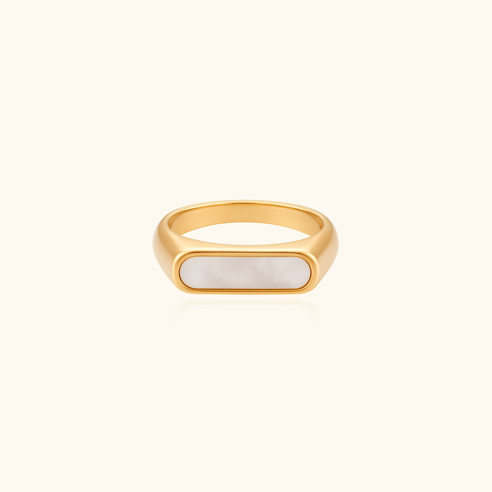 Emelia White Ring