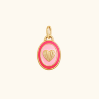 Sweetheart Oval Charm