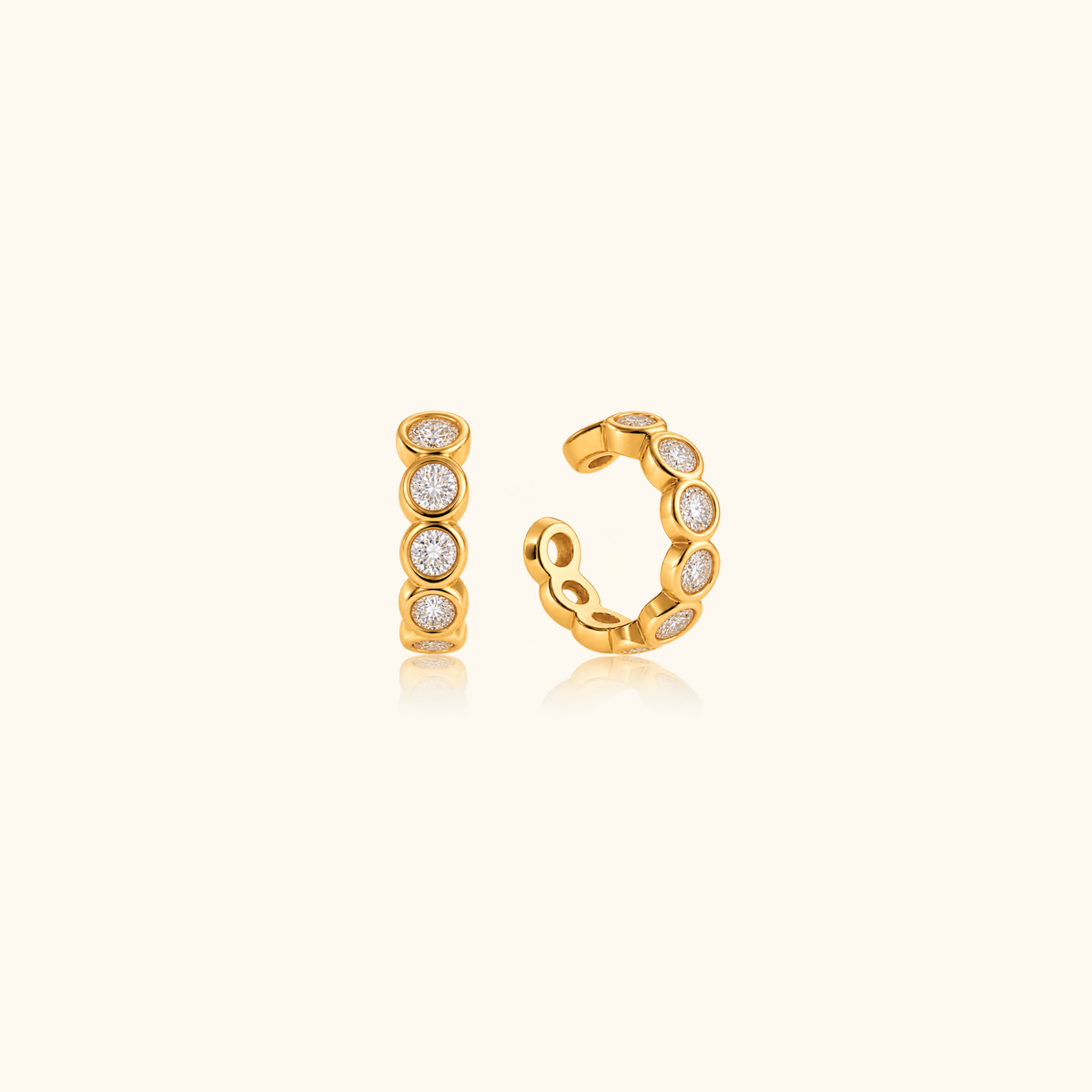 Jade CZ Ear Cuff