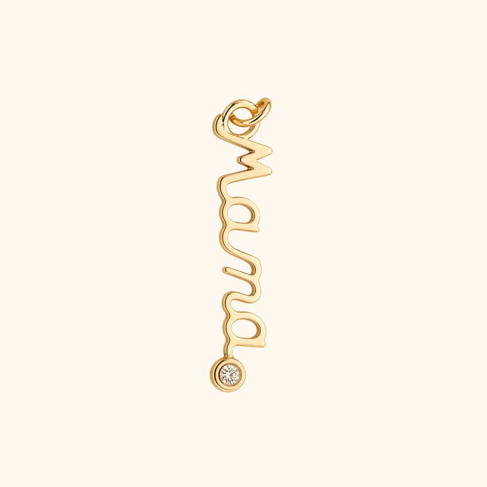 Mama Script Charm