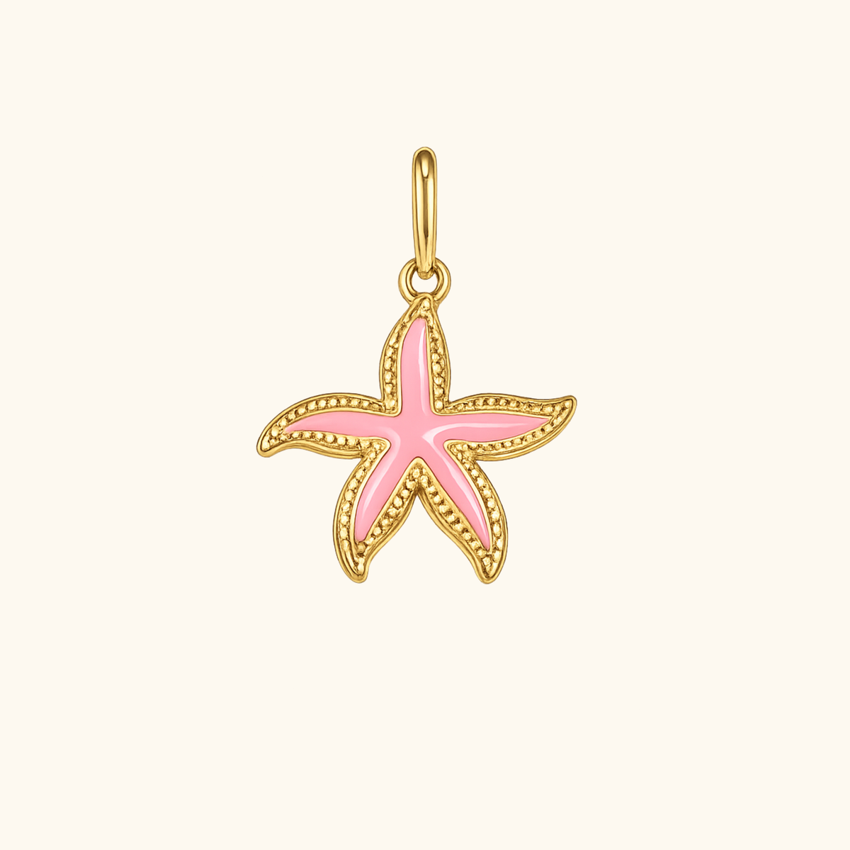 Pink Starfish Charm