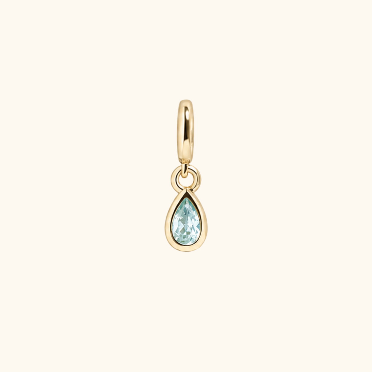 Birthstone Teardrop Charms