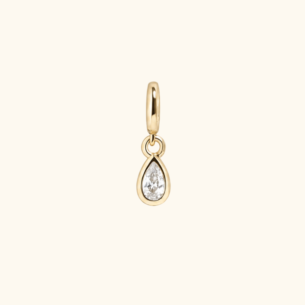 Birthstone Teardrop Charms
