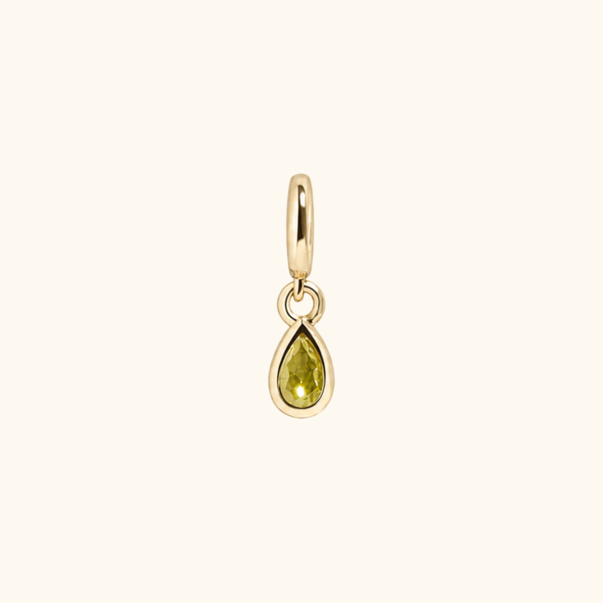 Birthstone Teardrop Charms