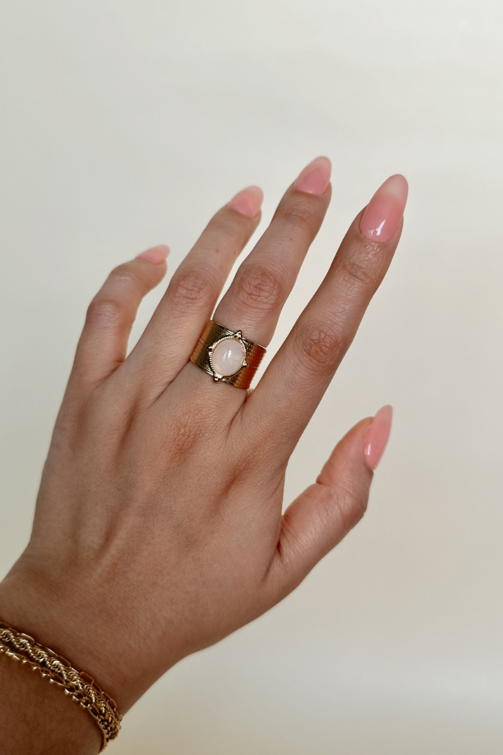 Rose Vintage Blush Ring