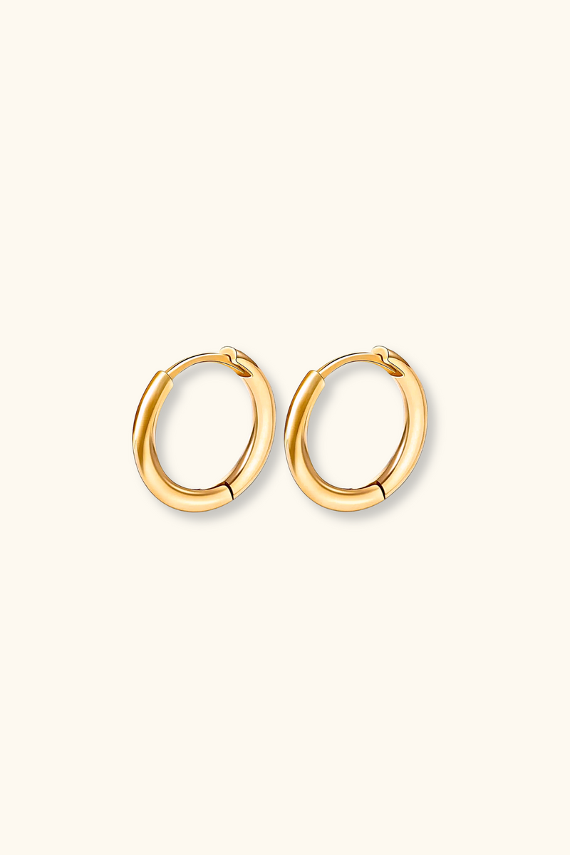 Joy Huggies | 12mm | PVD 18K Gold Plated