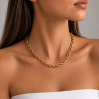 Kira Bold Round Link Chain